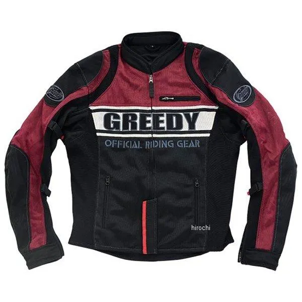 GRGNS053RDS GNS-053 グリーディー GREEDY 春夏モデル クラシックスポーツメッシュジャケット 赤 Sサイズ JP店