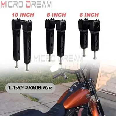 【並行輸入品】 6 インチ8インチ 10 インチチャレンジャーバイクハーレーflfb flfbs flsl fxbb fxbr fxbrs fxdrs fxfb fxfbs fxlr fxlrs fxlrst