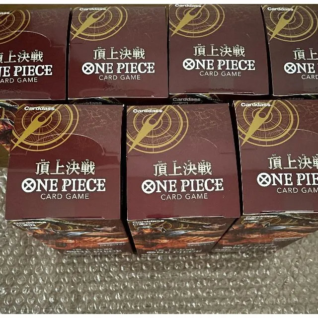 【新品未開封】ONE PIECE カードゲーム 頂上決戦 OP-02 テープ付