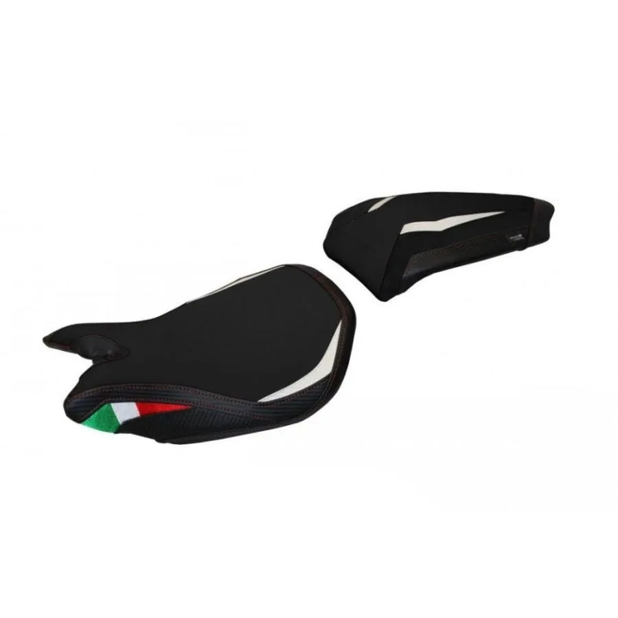 Tappezzeria Italia タッペッツェリア イタリア 純正シート用カバー PARIS VELVET 張替え：なし / カラー：ホワイト PANIGALE 1199 S R DUCATI ドゥカティ 外装