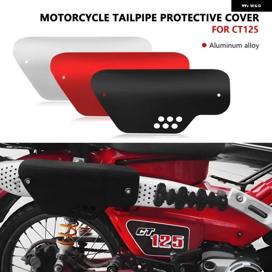 並行輸入品オートバイ マフラー ヒートシールド カバー マフラー プロテクター ガード アクセサリー CT125 TRAIL 12