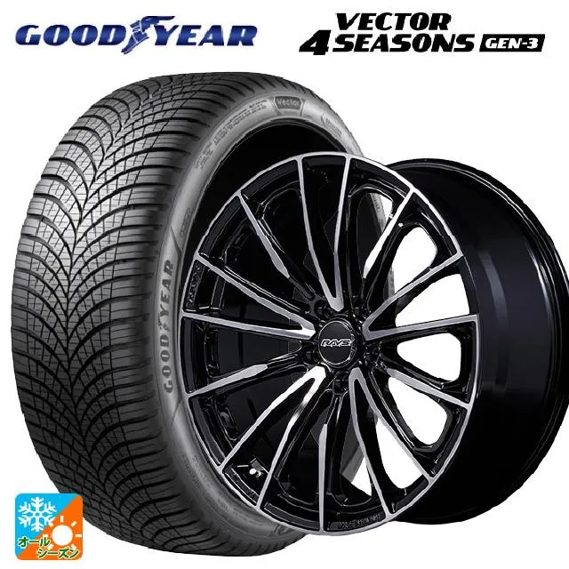 スバル フォレスター(SL系)用 235/50R19 103W XL グッドイヤー ベクター4シーズンズ ジェン3 ベルサス ヴォウジェ SE スペッ
