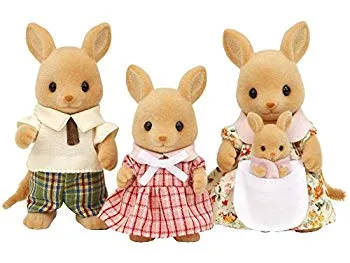 【中古】(未使用･未開封品) シルバニアファミリー 人形 カンガルーファミリー FS-03 tu1jdyt