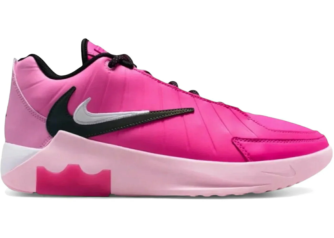 ナイキ レブロン ジェームズ ピンク 黒色 ブラック ライズ ウィットネス スニーカー メンズ NIKE LEBRON WITNESS 9 EP BRONNY JAMES DESERT PINK (SOLID OUTSOLE) / DESERT PINK BLACK PINK RISE