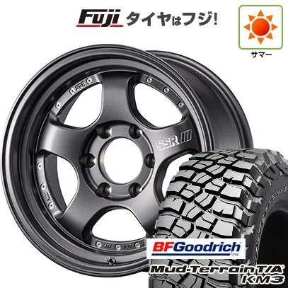 【新品】プラド/ハイラックス 夏タイヤ ホイール４本セット 265/70R17 BFグッドリッチ マッドテレーンT/A KM3 SSR ディバイド SP1 トレイル 17インチ