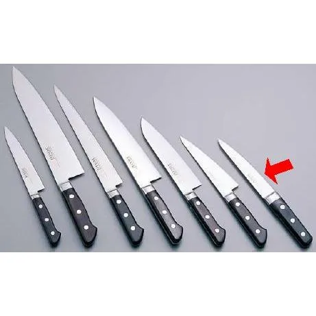 包丁・ナイフ 堺實光 INOXシリーズ包丁 骨スキ 丸（両刃） 15cm (1-0309-1401)