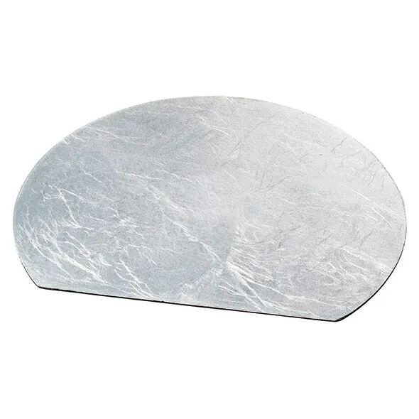 【まとめ買い10個セット品】和食器 ワ741-028 木 半月皿 小 (SILVER)【厨房館】