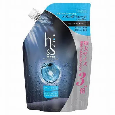 単品15個セット h\u0026sformenボリュームアップシャンプー超特大サイズ まとめ買い 代引不可