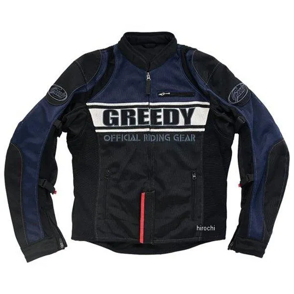 GRGNS053NVX GNS-053 グリーディー GREEDY 春夏モデル クラシックスポーツメッシュジャケット ネイビー LLサイズ JP店