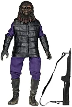 【中古】Planet Of The Apes 8-inch Clothed Gorilla Soldier Figure