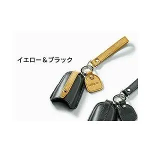 メール便可 LEXUS レクサス 純正 アクセサリー パーツ UX250h UX200 本革キーケース イエロー＆ブラック 08193-24010 MZAH10 MZAH15 MZAA10