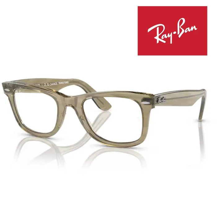 RayBan レイバン ウェイファーラー WAYFARER サングラス メガネフレーム 52□22 調光フレーム 調光レンズ RB2140F 1387GG クロス付き 正規品
