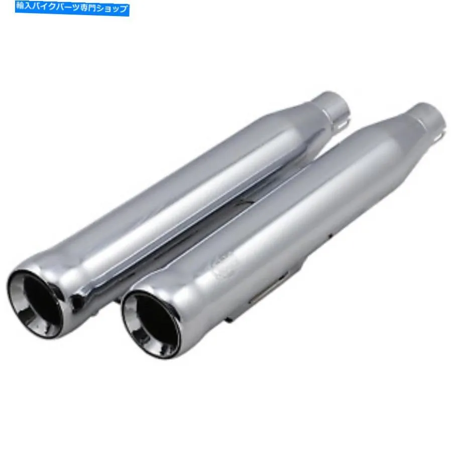 マフラー COBRA - 6045 - NHシリーズマフラー、Chrome Harley-Davidson Fat Bob FXDF、低ライダー Cobra - 6045 - NH Series Mufflers, Chrome Harley