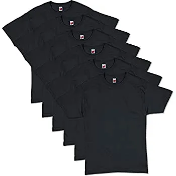 【中古】【輸入品・未使用】Hanes メンズ ComfortSoft Tシャツ (6着パック) US サイズ: 3L カラー: ブラック