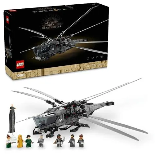 レゴ(LEGO) アイコン Dune/デューン 砂の惑星 アトレイデス家のロイヤル・オーニソプター おもちゃ 玩具 誕生日 プレゼント ブロック