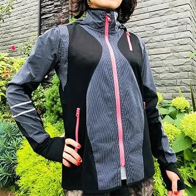 ふるさと納税 蕨市 伝統織物【双子織】　トラックジャケット【ピンク:Lサイズ】※ユニセックス