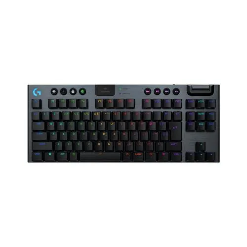 Logicool G ゲーミングキーボード G915 X LIGHTSPEED TKL 薄型 ワイヤレス テンキーレス G915WLX-TKL-TCBK タクタイル 茶軸 確かな打鍵感 日本語配列 Bluetooth LIGHTSYNC RGB キーボード キーボード メカニカルキーボード 国内正規品 ※ 壁紙ダウンロード付き