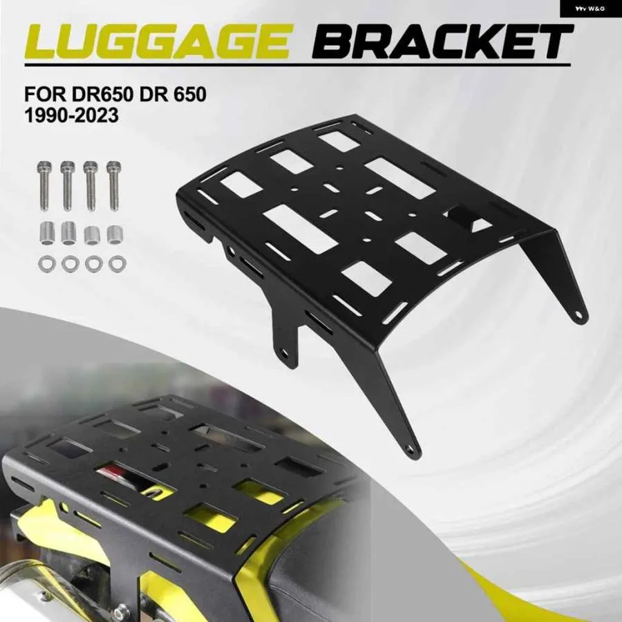 並行輸入品オートバイ バイク リアラック ラゲッジシェルフ ブラケット テール ボックス サポート スズキ DR650 DR 650 1990-2016-23