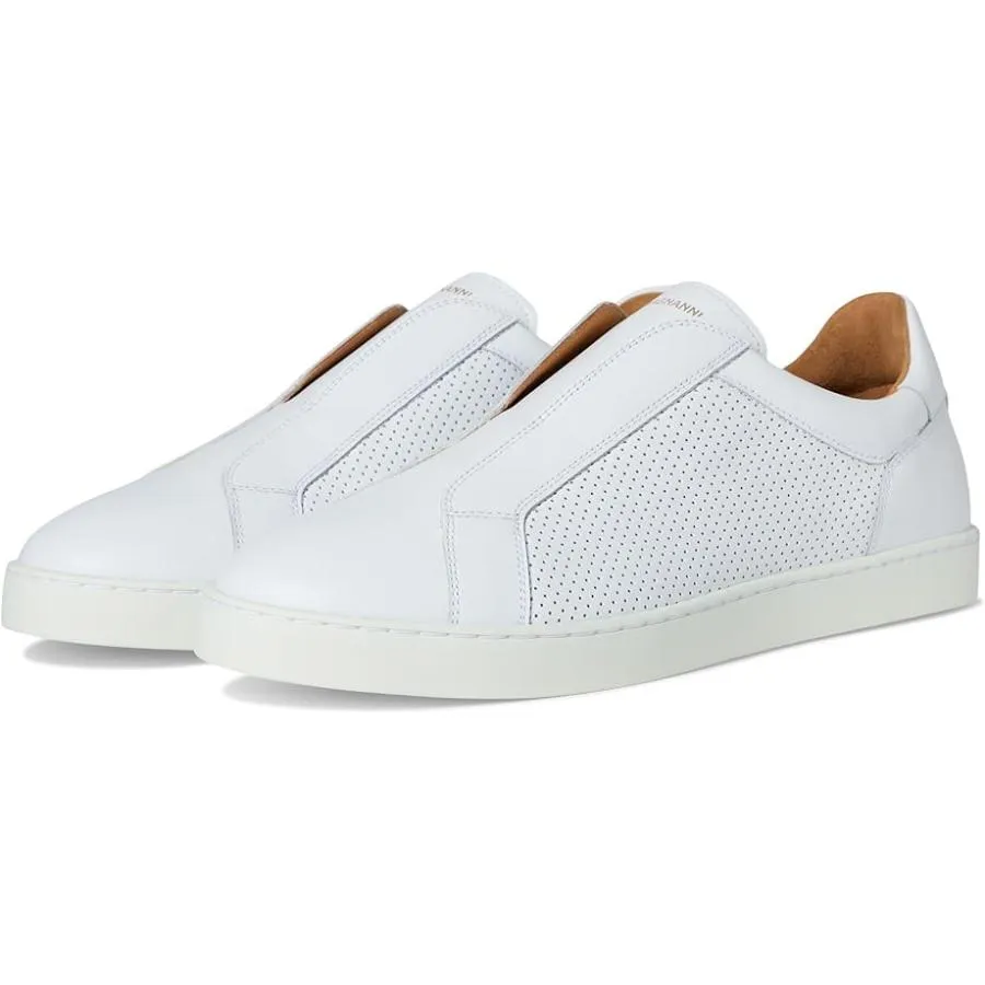 マグナーニ Magnanni Costa Slip Perf メンズ sneakers & athletic shoes White