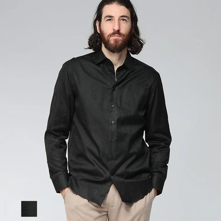 エトロ シャツ トップス ETRO メンズ ペイズリー柄 長袖 シャツ 総柄 柄シャツ カジュアルシャツ ETMRIB0001AQ043