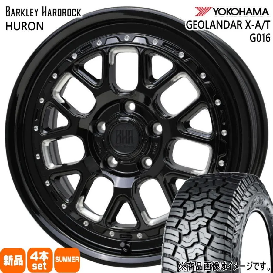 トヨタ RAV4  ヨコハマ 245/70R16 118/115Q LT GEOLANDAR X-AT G016 夏用 サマータイヤ BARKLEY HARDLOCK HURON