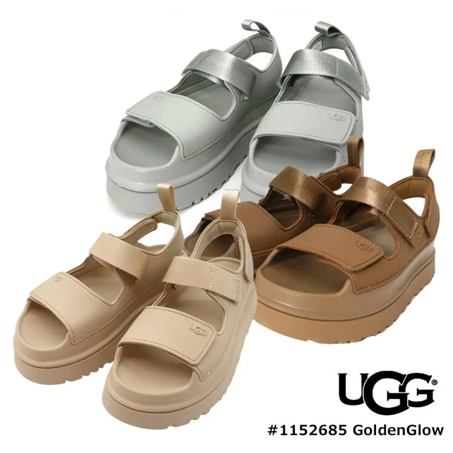 UGG アグ サンダル レディース ゴールデングロウ 厚底サンダル プラットフォームサンダル GoldenGlow 1152685