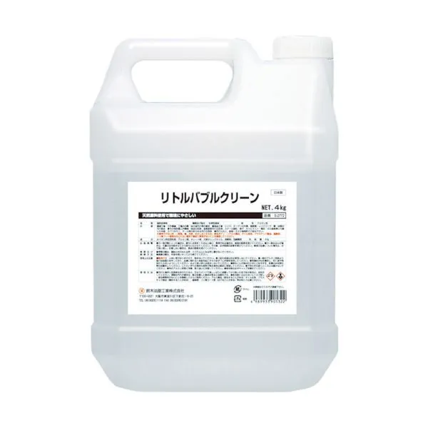 鈴木油脂工業 リトルバブルクリーン4kg S-2772 1個[21]