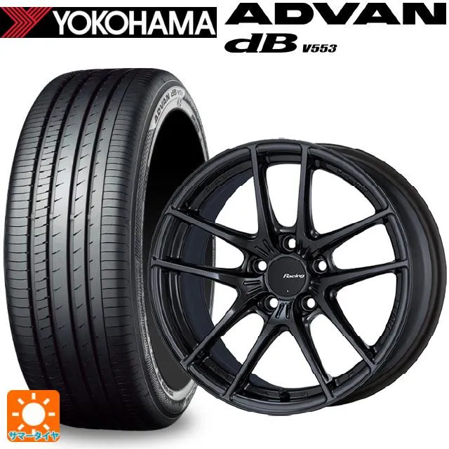 スバル フォレスター(SL系)用 225/55R18 98V ヨコハマ アドバンデシベル V553 正規品 レーシング NVR5